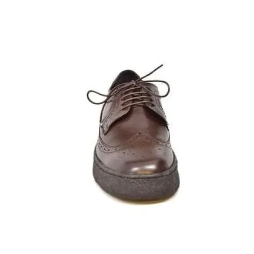 British Walkers Wingtip Low Cut Men's Brown Leather Oxfords