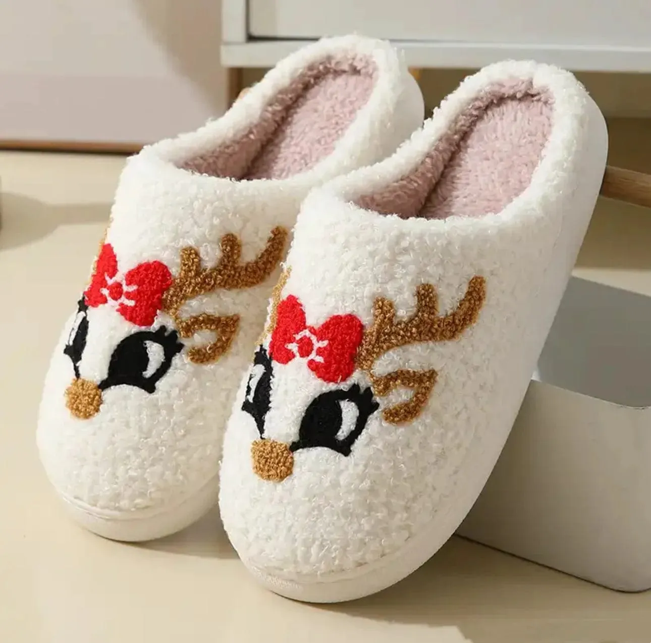 Christmas Fulffy Slippers