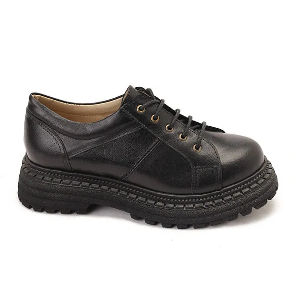 Chunky Platform Leather Shoes