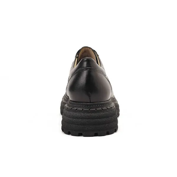Chunky Platform Leather Shoes