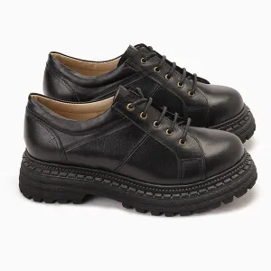 Chunky Platform Leather Shoes
