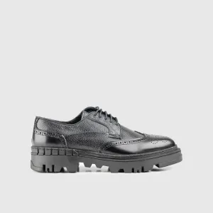 Chunky Sole Oxfords Black 2801