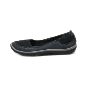 Clarks Slip Ons Nubuck Grey Colour For Women