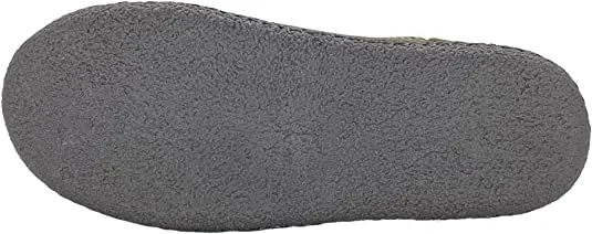 Clarks Stylish Baseball Stiching Sage Plush Sherpa Lined Rounded Toe Suede Clogs