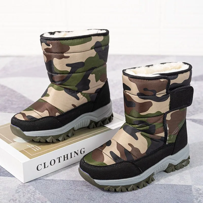Cotton-padded Warm Boots for Kids Boys/Girls