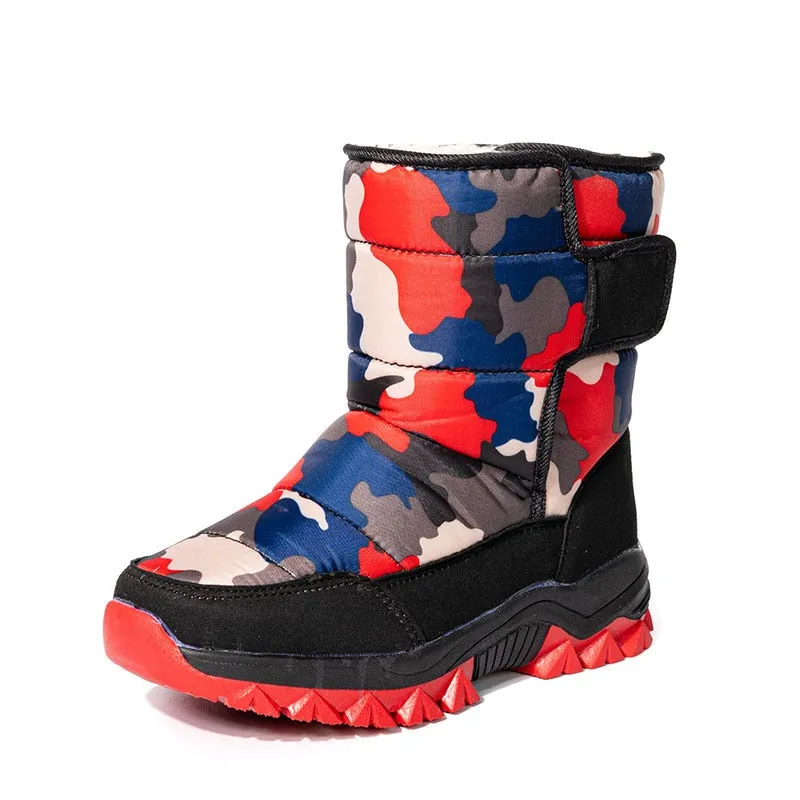 Cotton-padded Warm Boots for Kids Boys/Girls