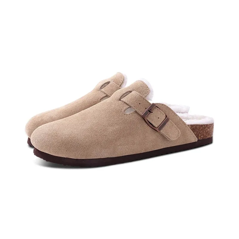 Cozy Suede Slippers for Women