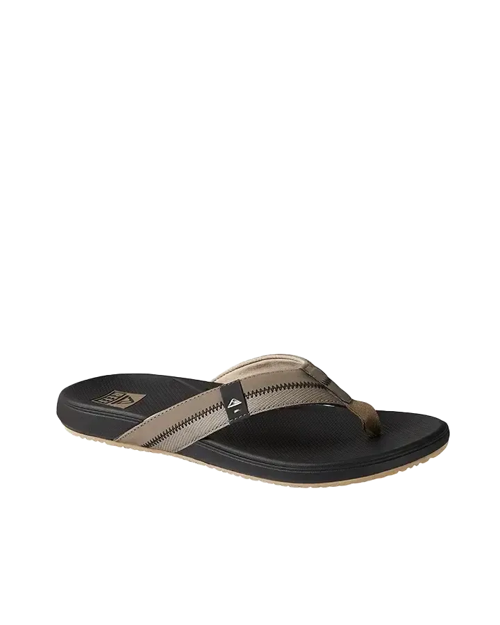 Cushion Phantom 2.0 Flip Flops in Fossil & Raven