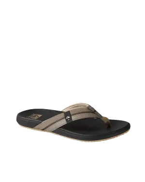 Cushion Phantom 2.0 Flip Flops in Fossil & Raven