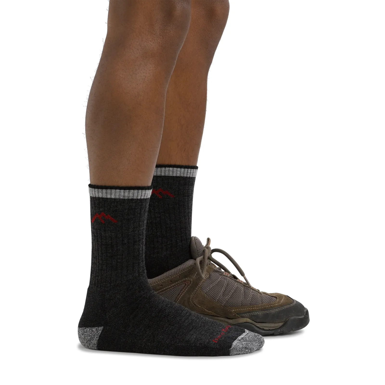 Darn Tough Hiker Midweight Micro Crew Sock with Cushion (Men) - Black