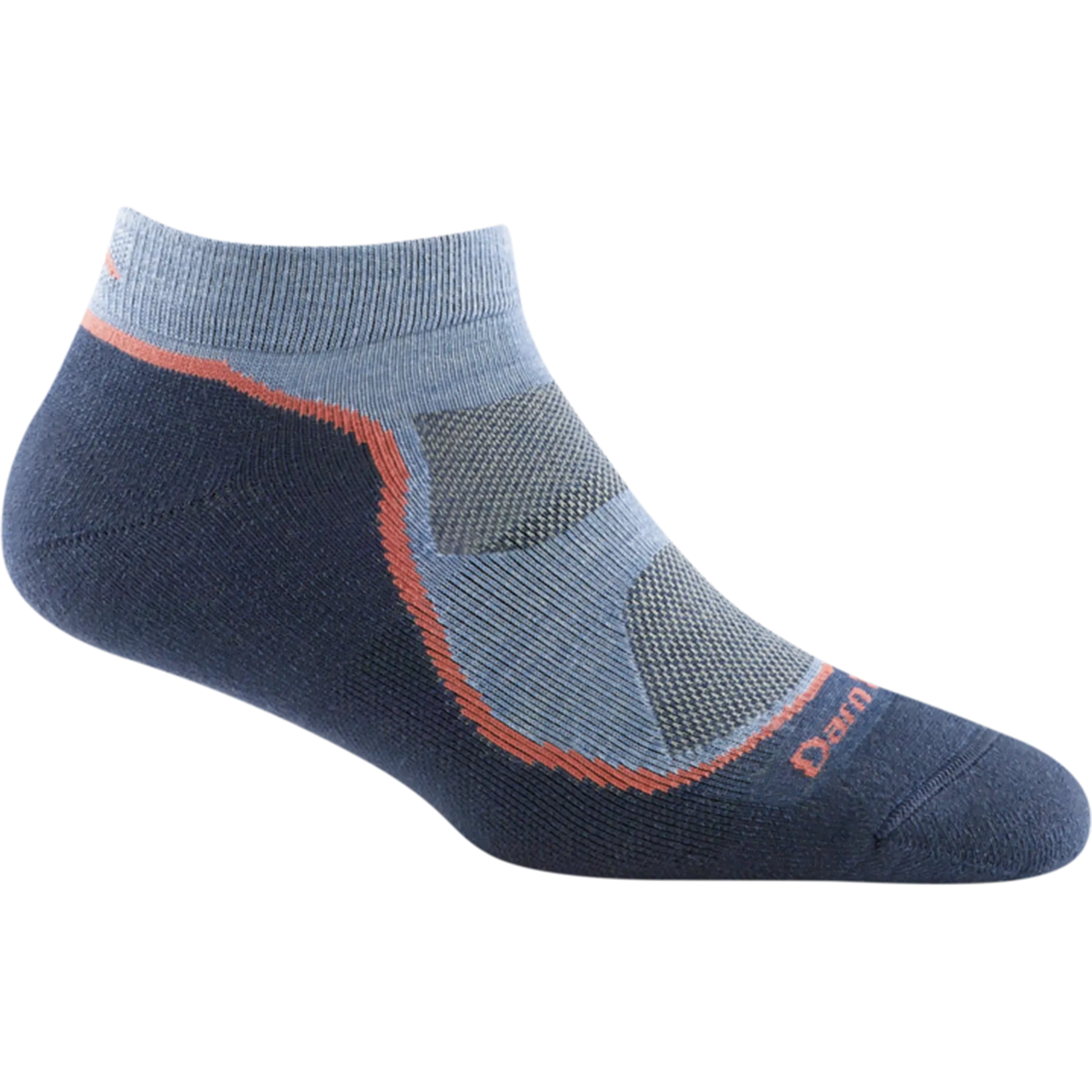 Darn Tough Women's Light Hiker No Show Lightweight Hiking Sock