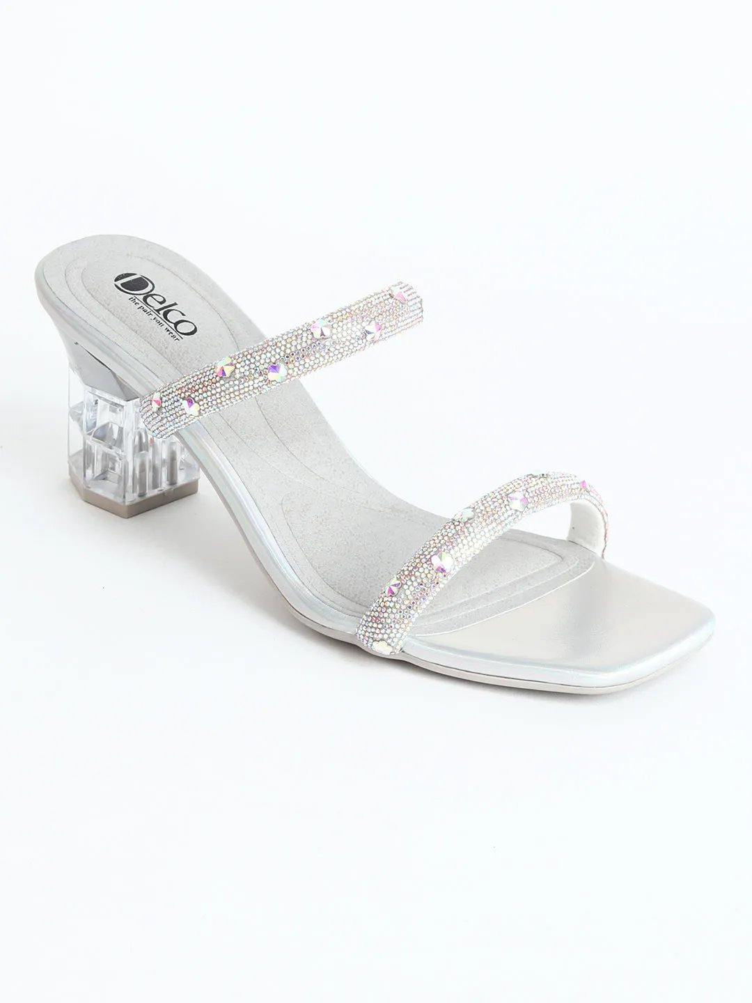 Delco Muse Block Heel Slip-Ons