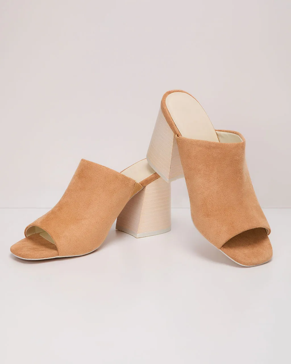 Dolci Faux Leather Mules