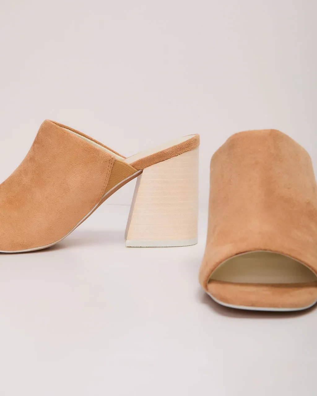Dolci Faux Leather Mules