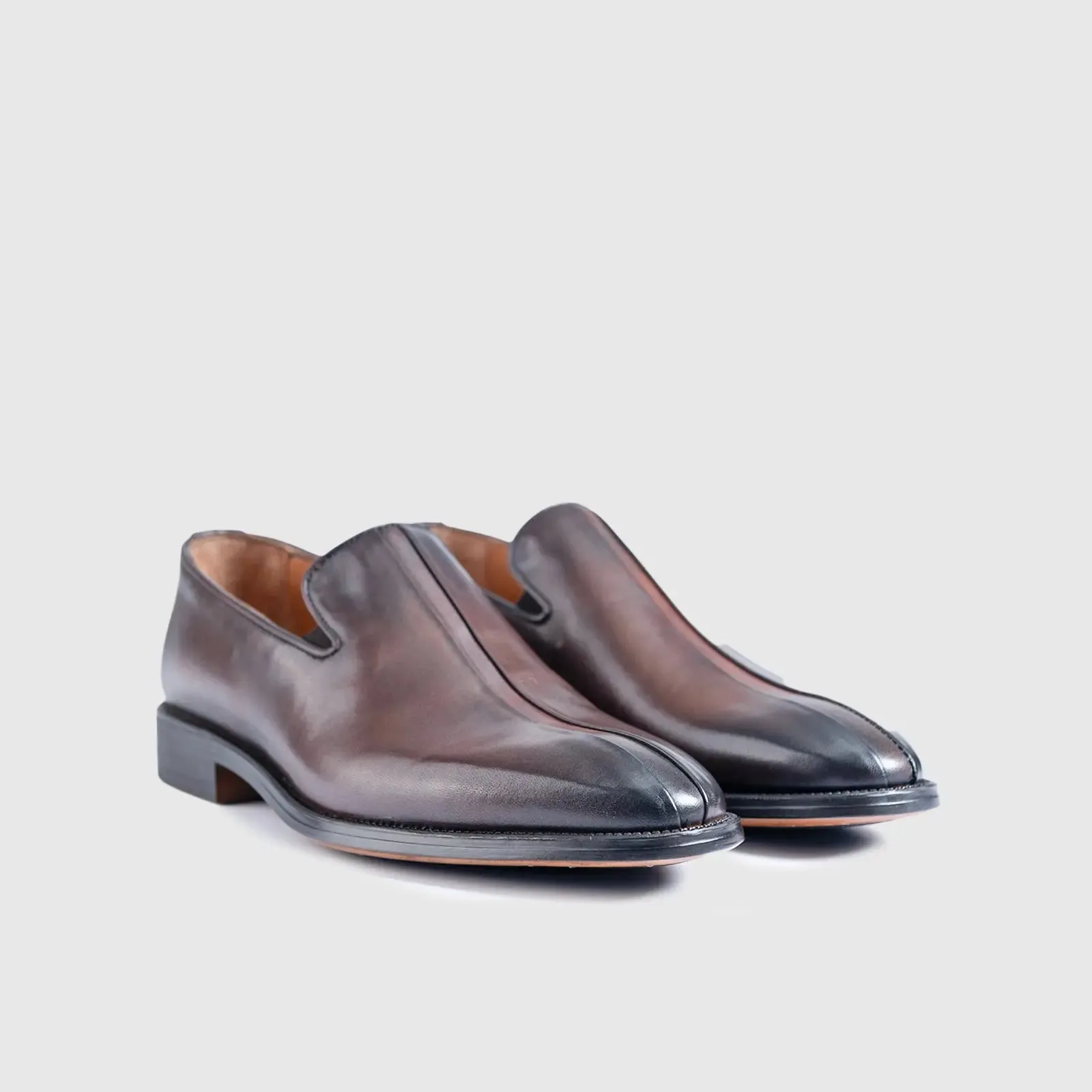 Dress Slip Ons 2-667 Brown