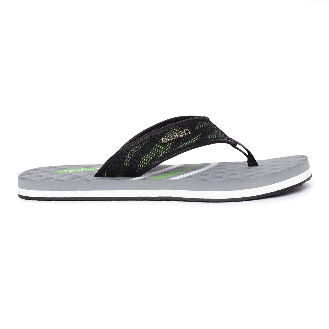 Eeken EFBGO2404S Grey Lightweight Washable Dailywear Durable Flip Flops For Men