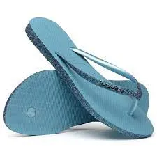HAVAIANAS SLIM SPARKLE II - NAUTICAL BLUE