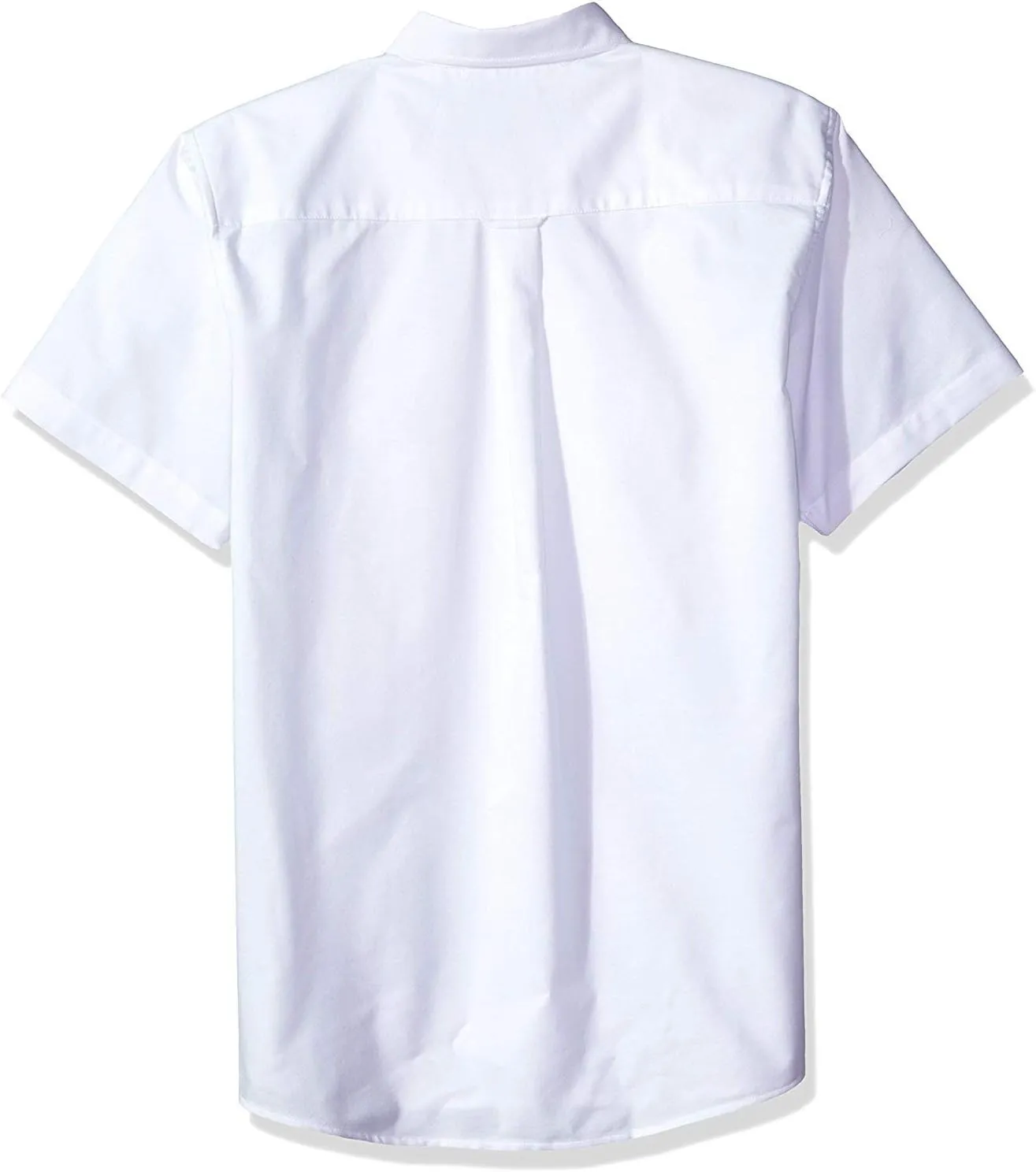 IZOD Uniform Young Men??s Short Sleeve Button-down Oxford Shirt
