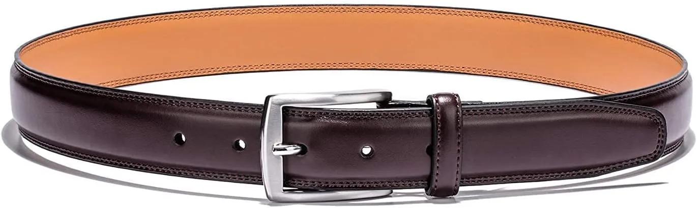 KM Legend Mens Genuine Leather Dress - Classic & Fashion For Work Business And Casual Belt