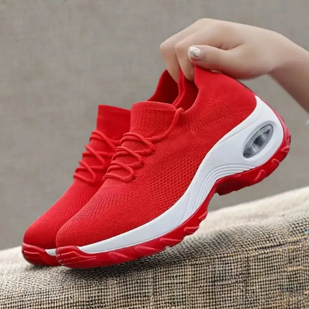 Lace Up Mesh Breathable Athletic
