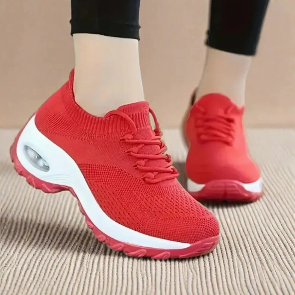 Lace Up Mesh Breathable Athletic