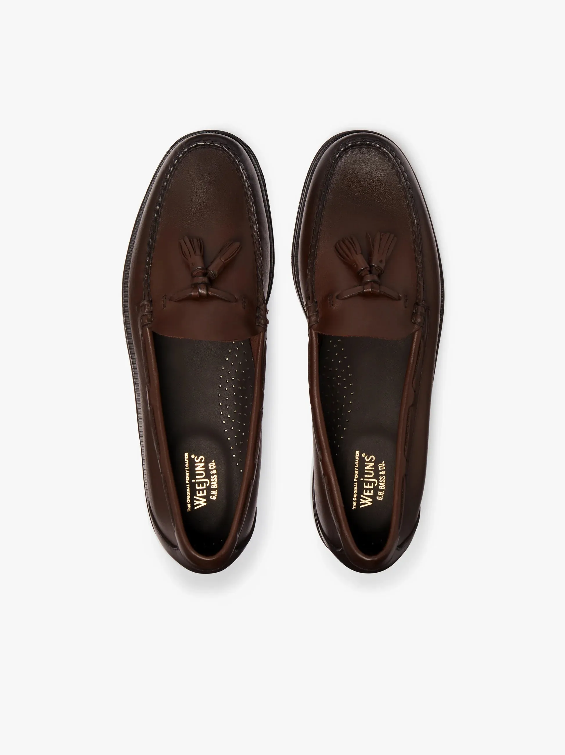Larson Tassel Loafers - Chocolate Brown