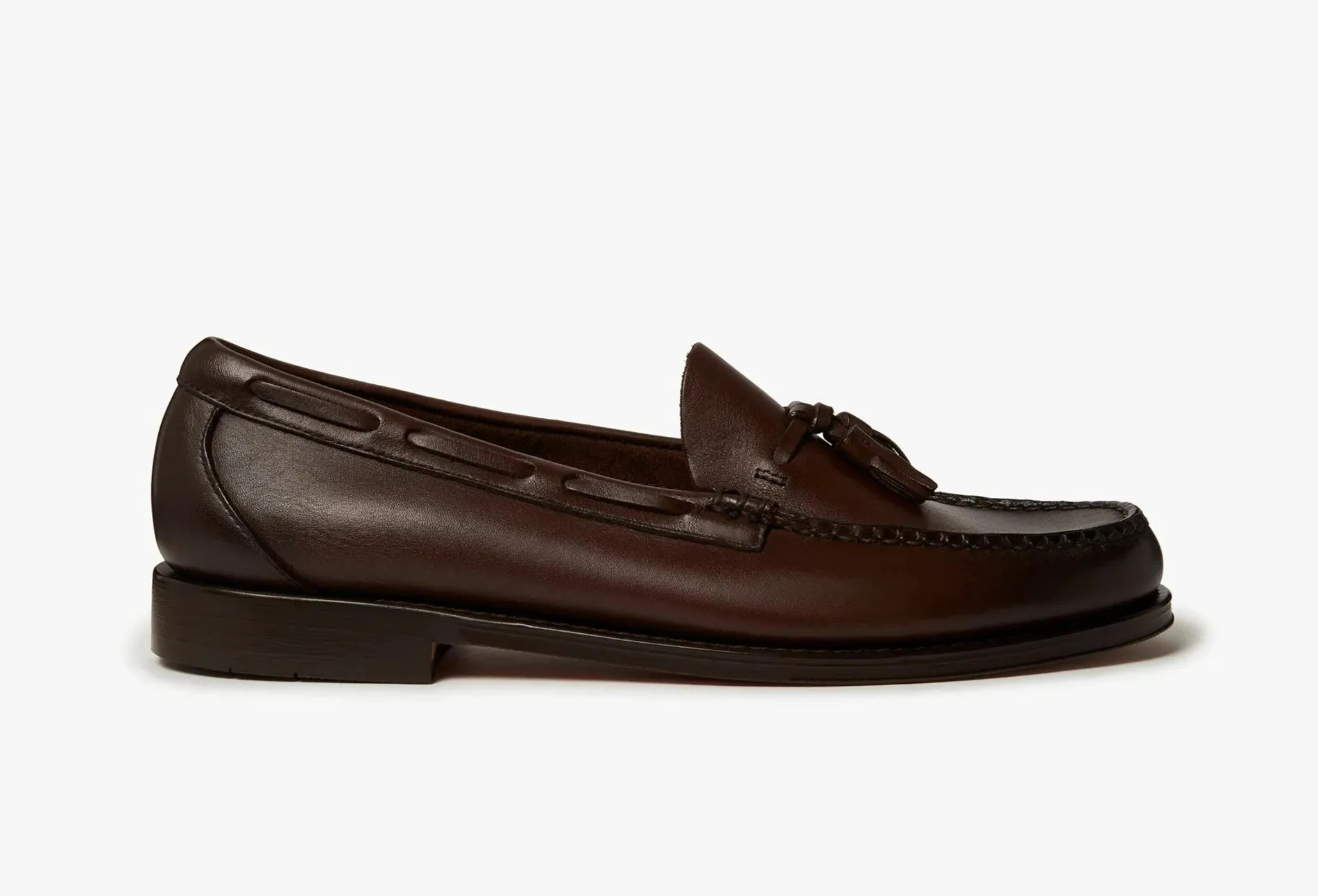 Larson Tassel Loafers - Chocolate Brown