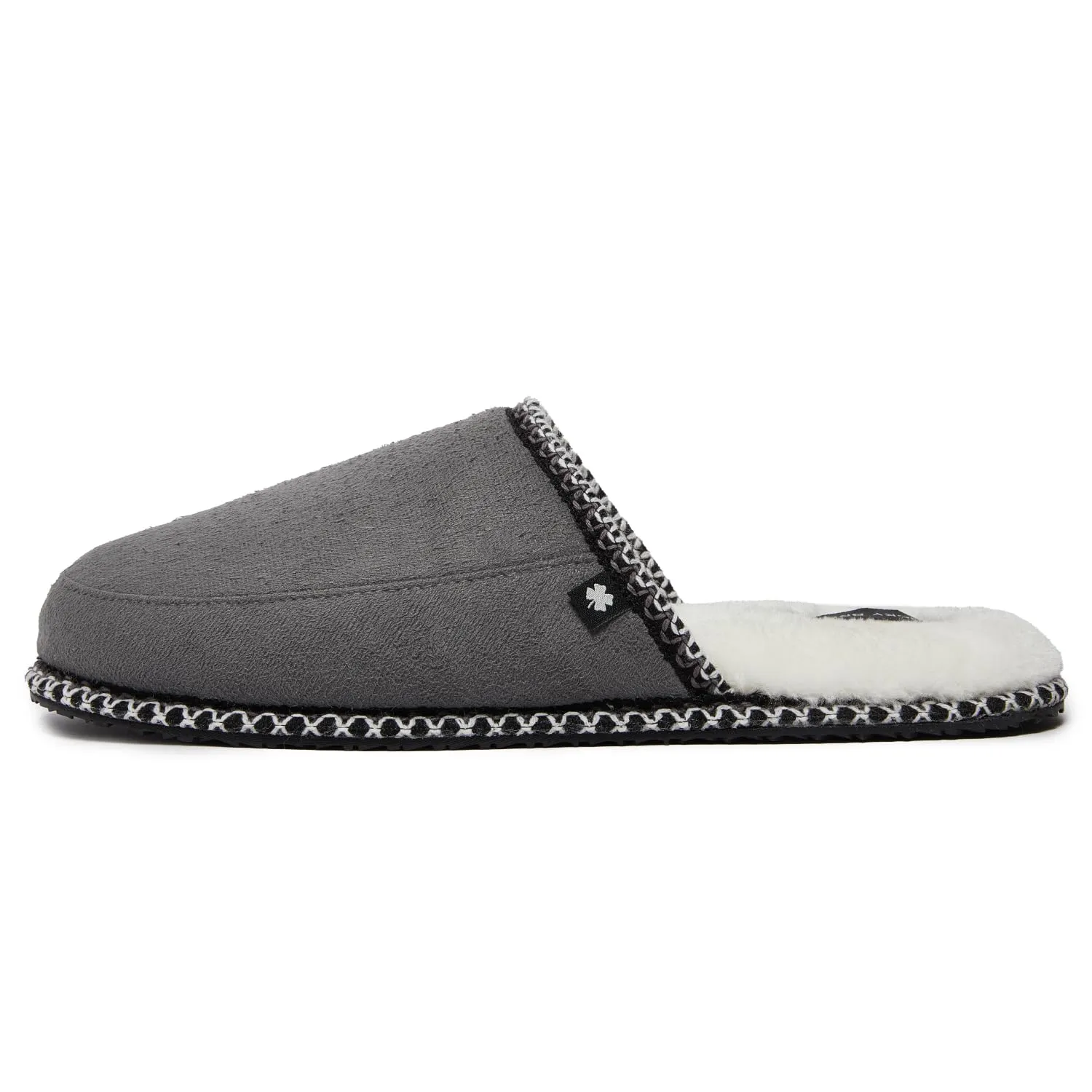 Lucky Brand Memory Foam Rubber Sole Scuff Bedroom Slipper - Soft Comfy Men's Slippers - Indoor/Outdoor Mens House Slippers