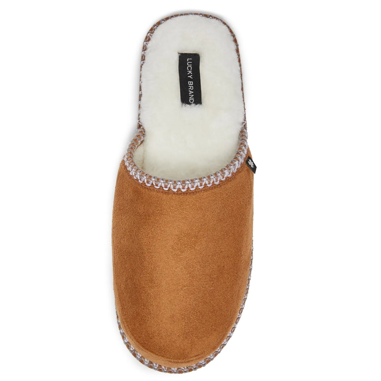 Lucky Brand Memory Foam Rubber Sole Scuff Bedroom Slipper - Soft Comfy Men's Slippers - Indoor/Outdoor Mens House Slippers