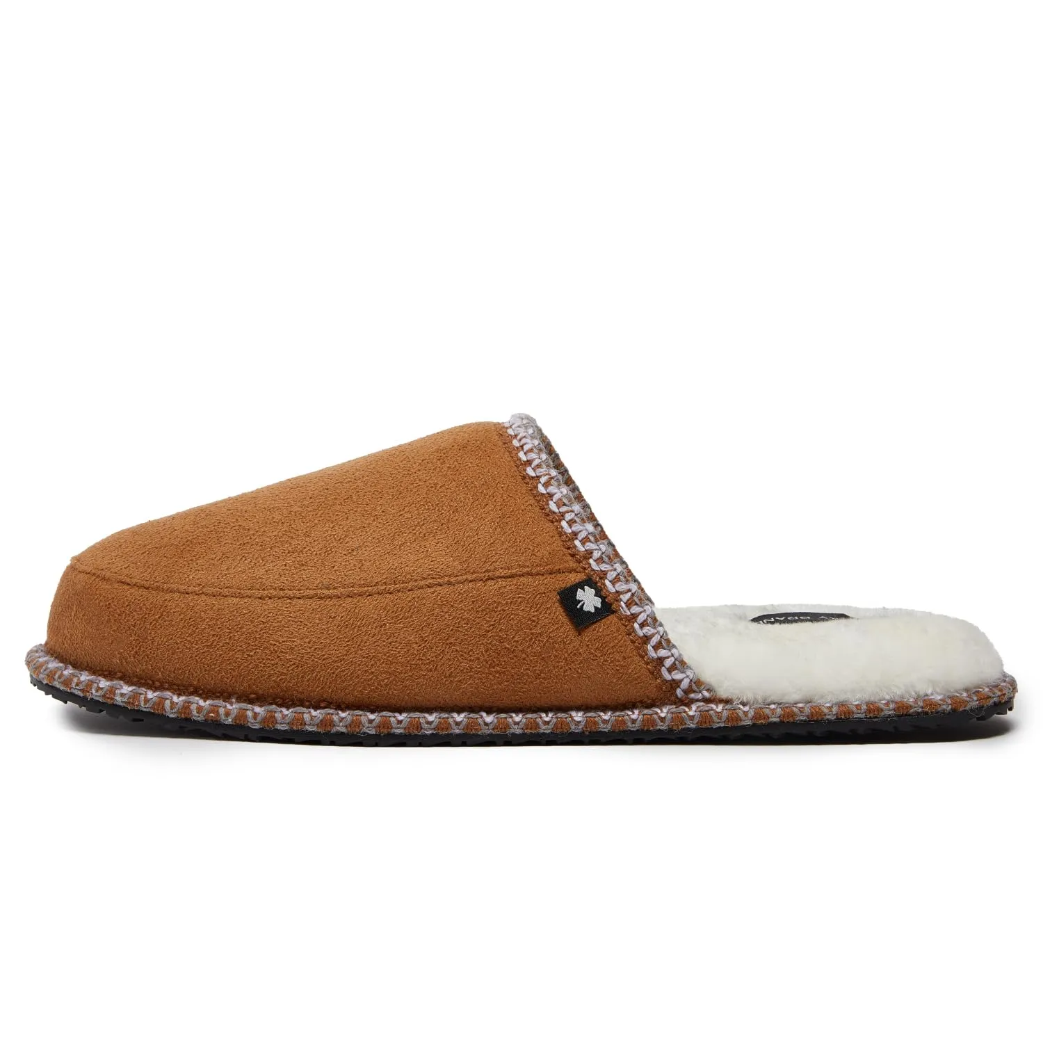 Lucky Brand Memory Foam Rubber Sole Scuff Bedroom Slipper - Soft Comfy Men's Slippers - Indoor/Outdoor Mens House Slippers