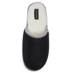 Lucky Brand Memory Foam Rubber Sole Scuff Bedroom Slipper - Soft Comfy Men's Slippers - Indoor/Outdoor Mens House Slippers