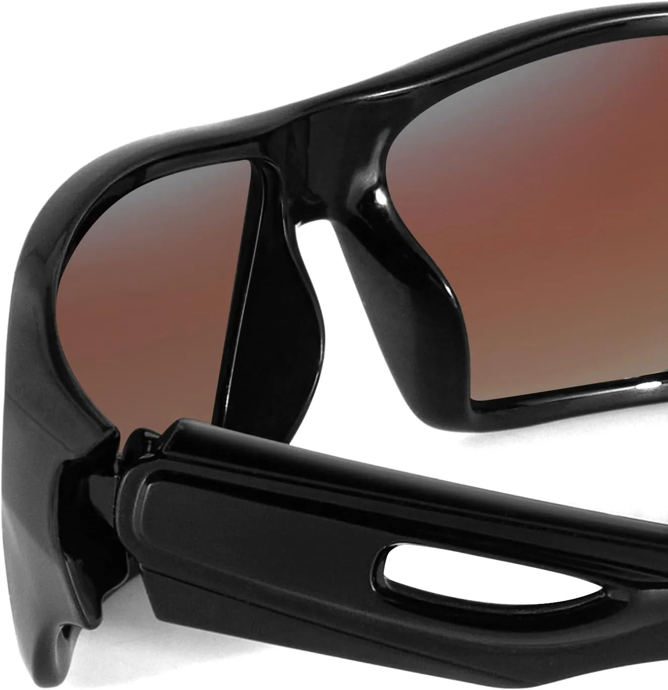 MAXJULI Polarized Wrap Around Sports Sunglasses for Big Heads Men Women UV400 Protection Sun Glasses 8232