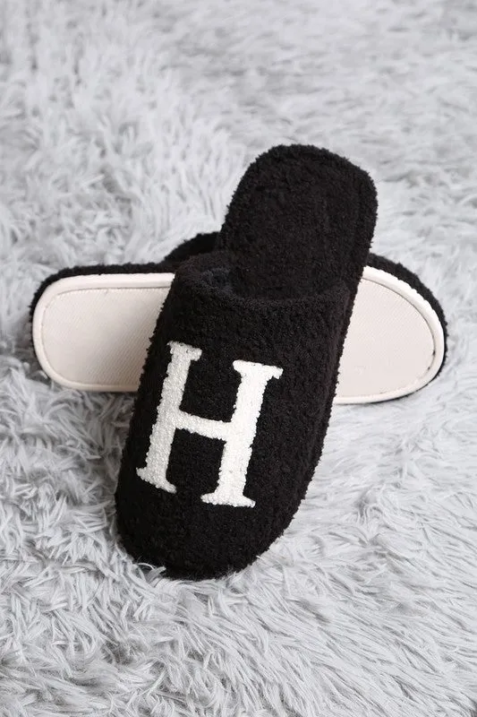 NEW!! Comfy Luxe Slipper in Black