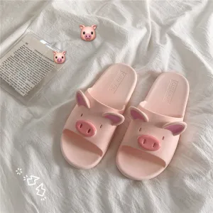 Pink Pig Slippers