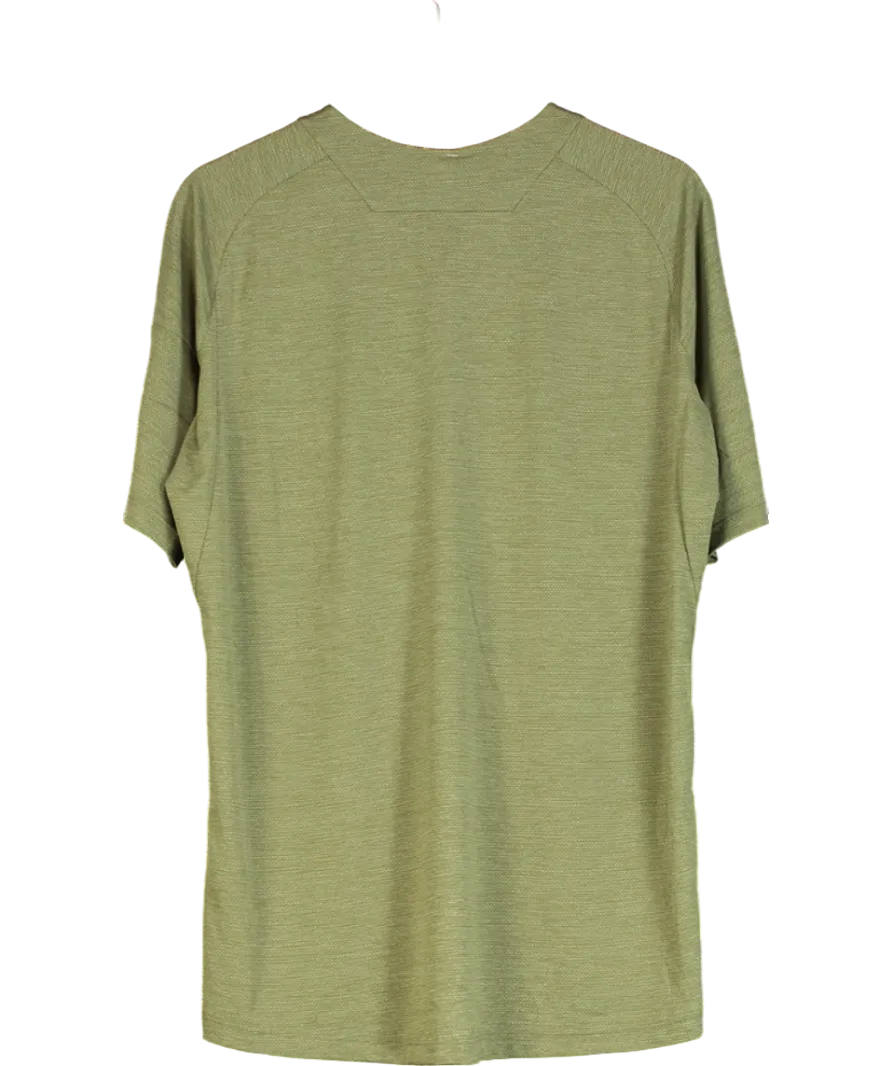REISS Green Trail Technical T-shirt UK M