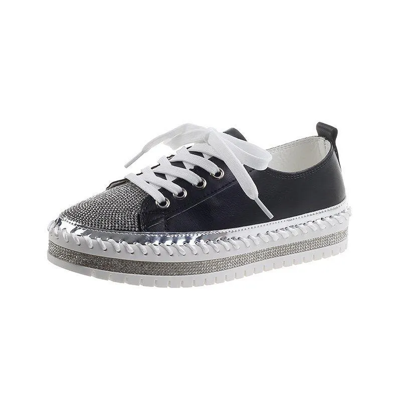 Rhinestone Breathable Casual Shoes