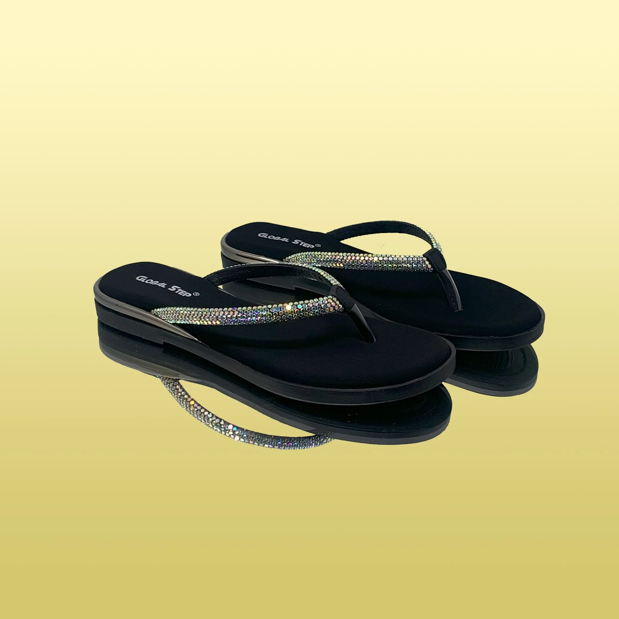 Rhinestone Flip Flops