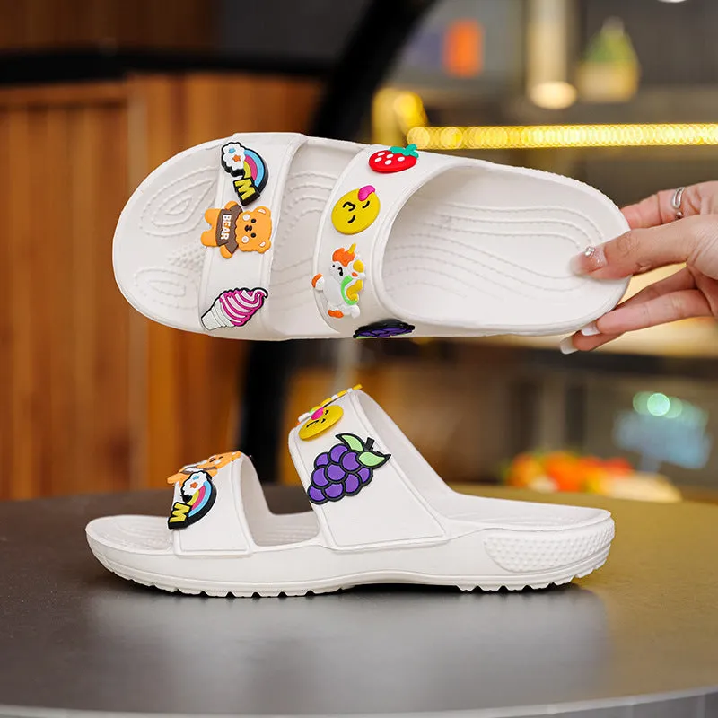 Wholesale Thick Sole Cute Versatile Shoes for Outer Wear