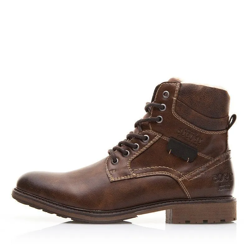 winter men warm shoes martin boots