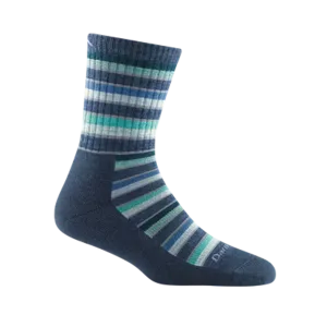 Women's Decade Stripe Micro Crew Midweight Hiking Sock