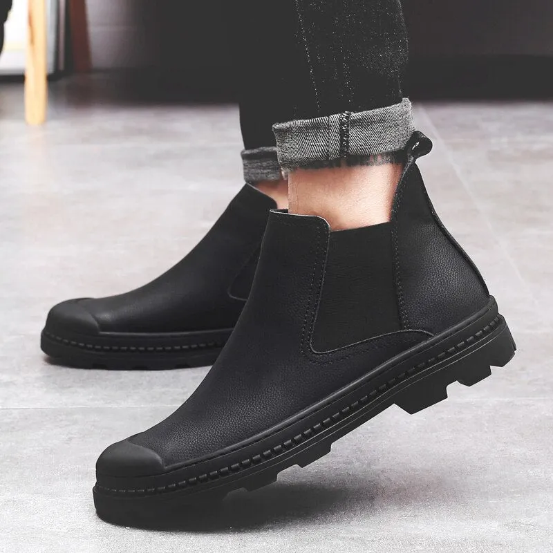 YOGODINS™ Warm Male Leather Shoes