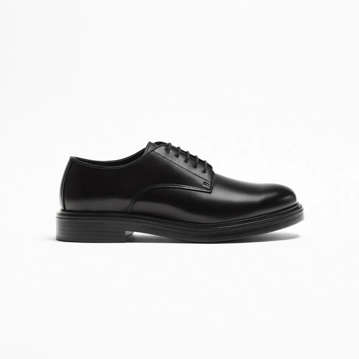 ZARA Lace Up Oxford 2402-120-800-BLK